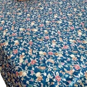 Ralph Lauren "Jardin" queen comforter - pristine, "blue label" series
